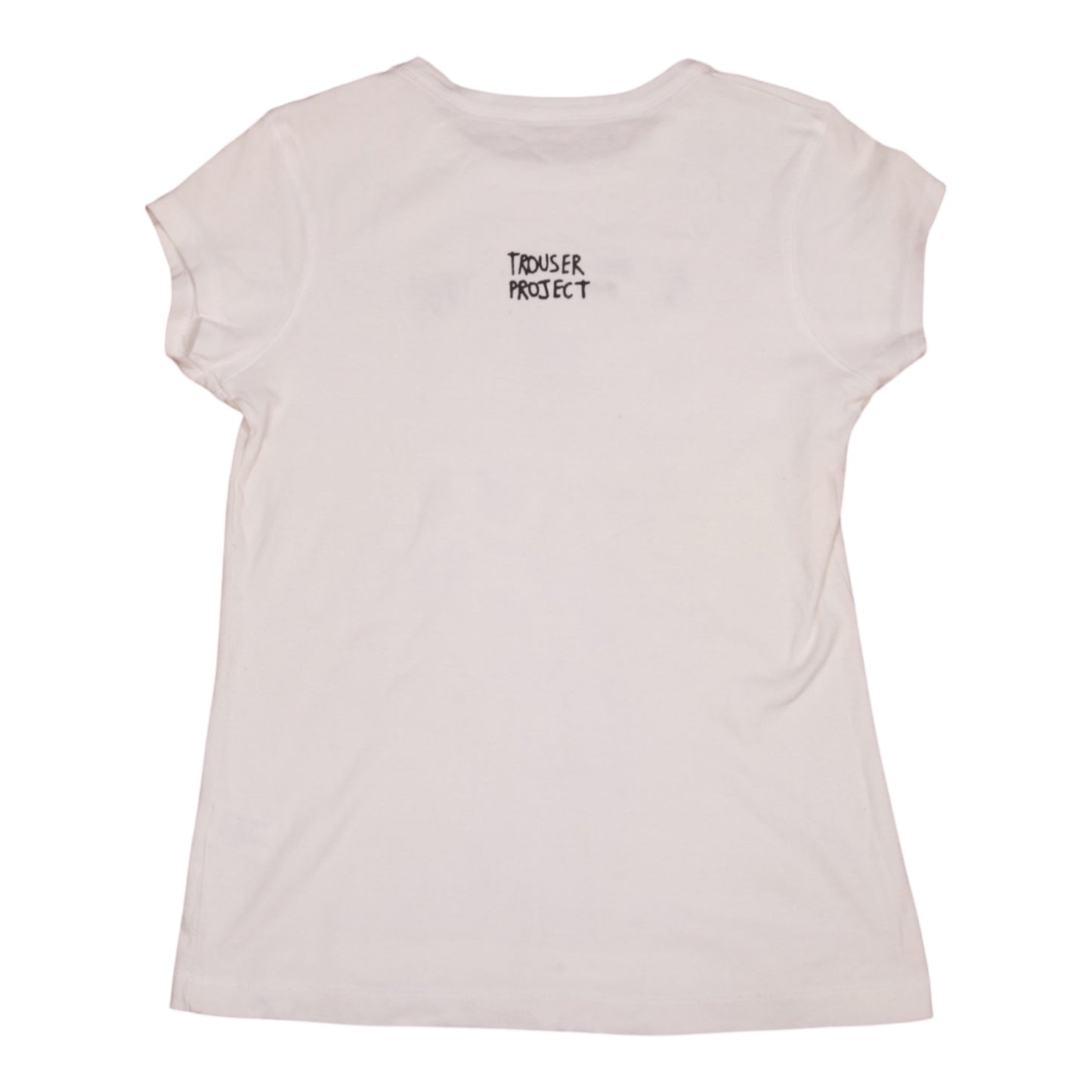 Upcycled Illustrated Screenprint T-shirt (S)
