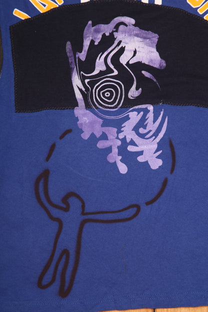 Reworked Screenprint Vest Top (UK12/14)