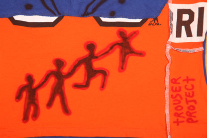 Reworked Screenprint Vest Top (UK12/14)