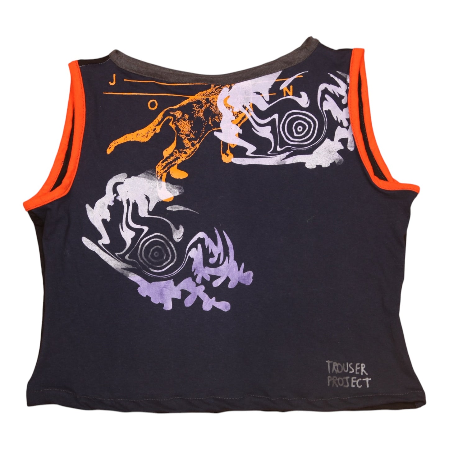 Reworked Screenprint Vest Top (UK16/18)