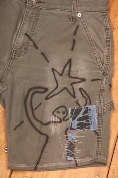 Upcycled Vintage Dickies Jorts (W30)