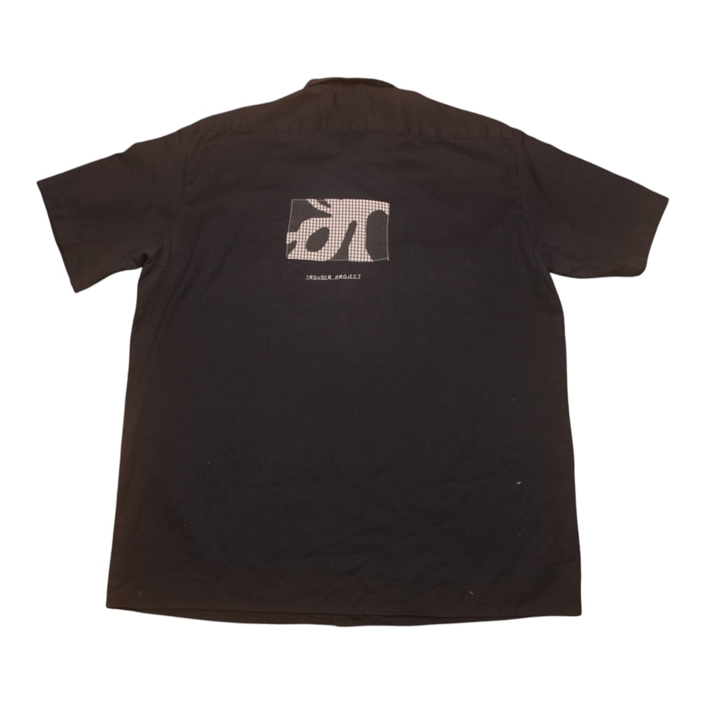 Boxy Worker Shirt Upcycled Design (XL)