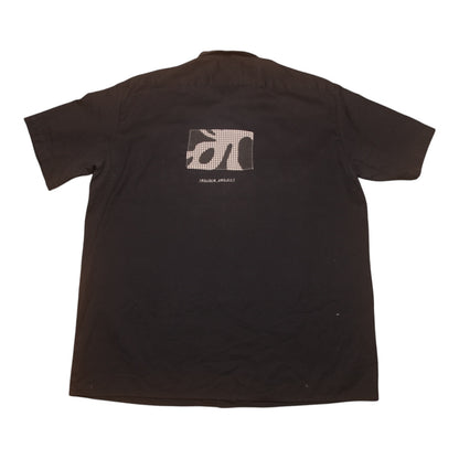 Boxy Worker Shirt Upcycled Design (XL)