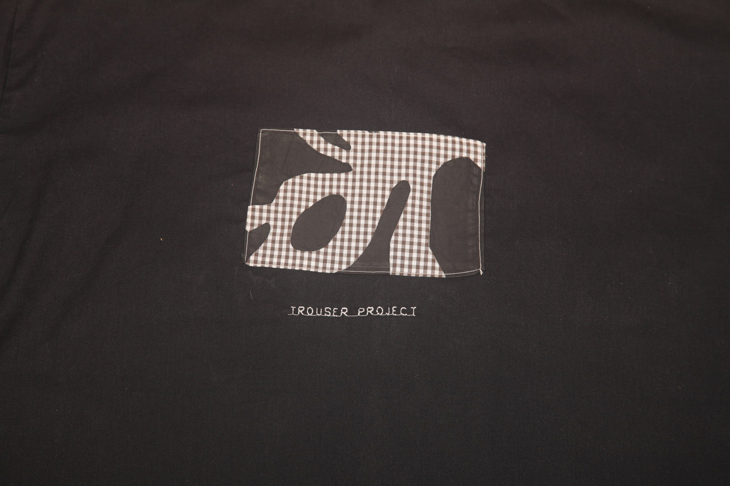 Boxy Worker Shirt Upcycled Design (XL)