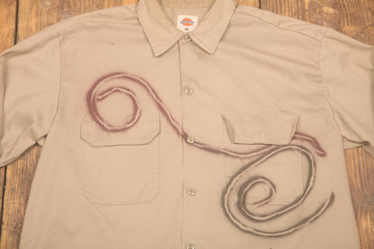 Worker Shirt Upcycled Design (M)