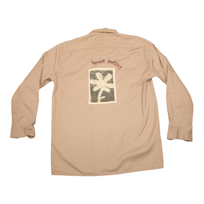 Worker Shirt Upcycled Design (M)