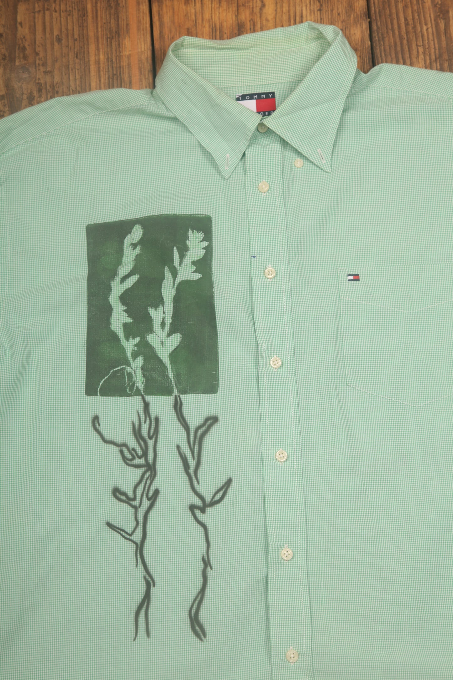 Reworked Shirt Upcycled Design (XL)