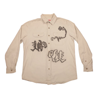 Boxy Shirt Upcycled Design (M)
