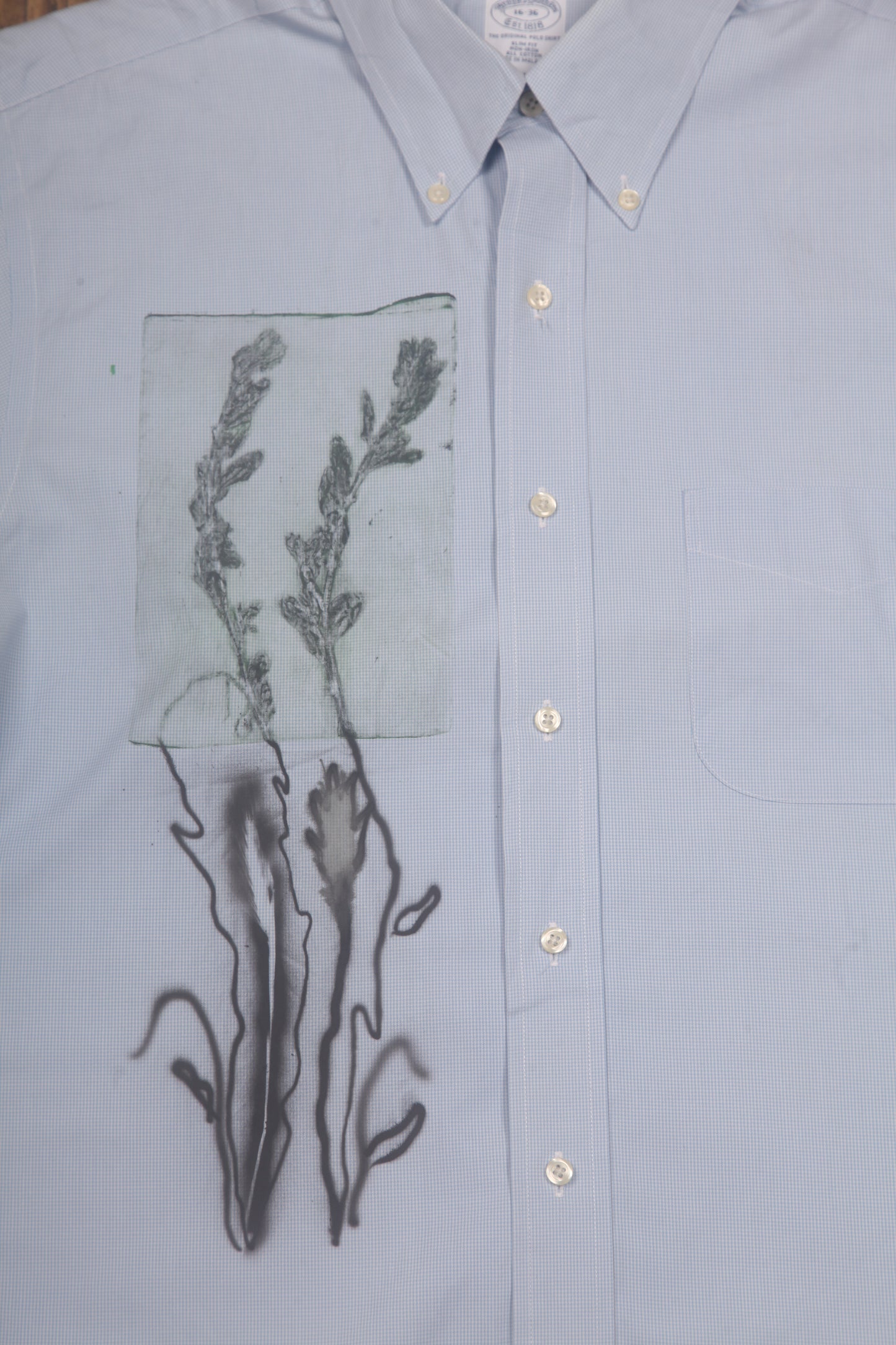 Vintage Shirt Upcycled Design (M)