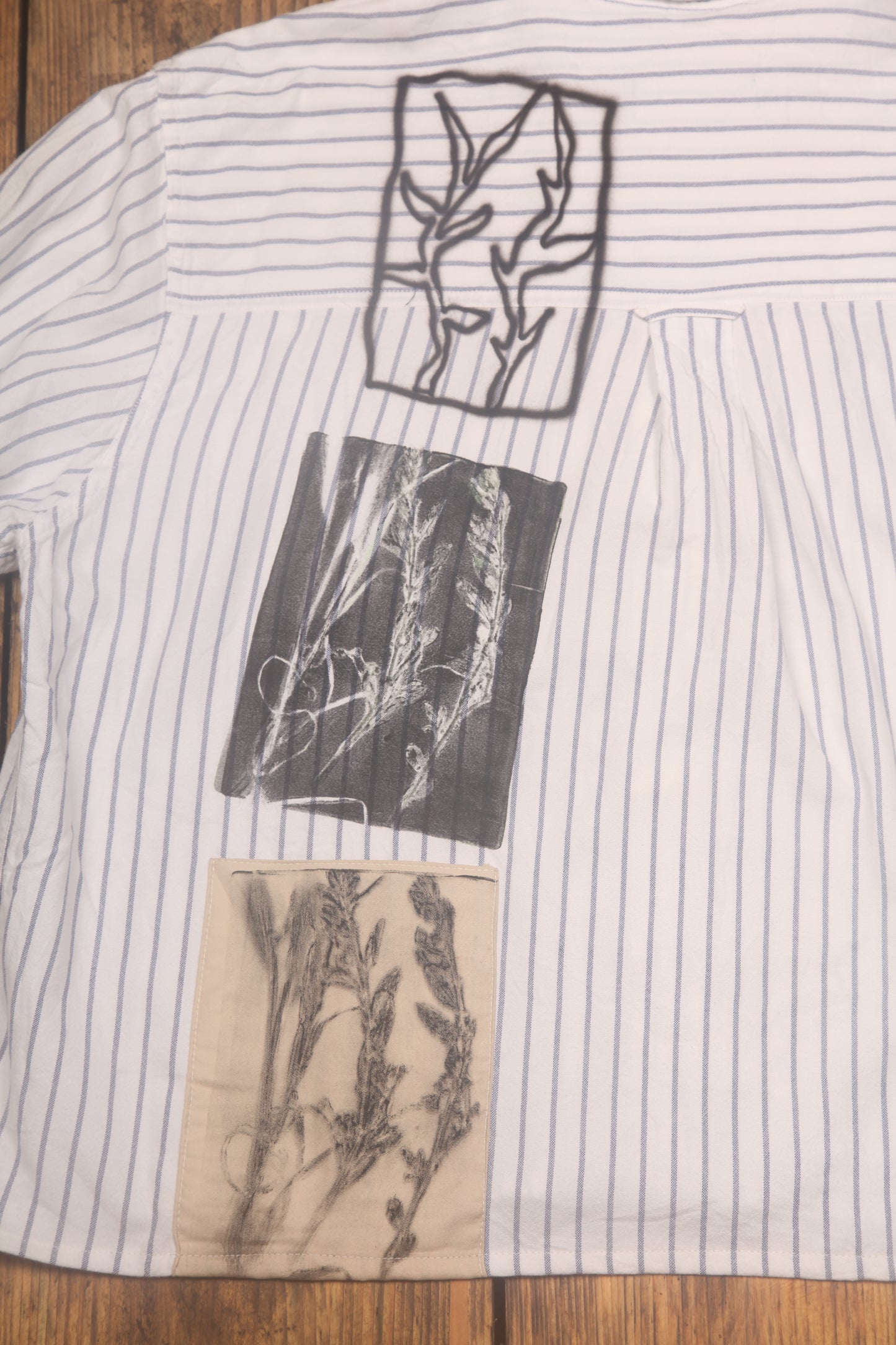 Vintage Shirt Upcycled Design (XL)
