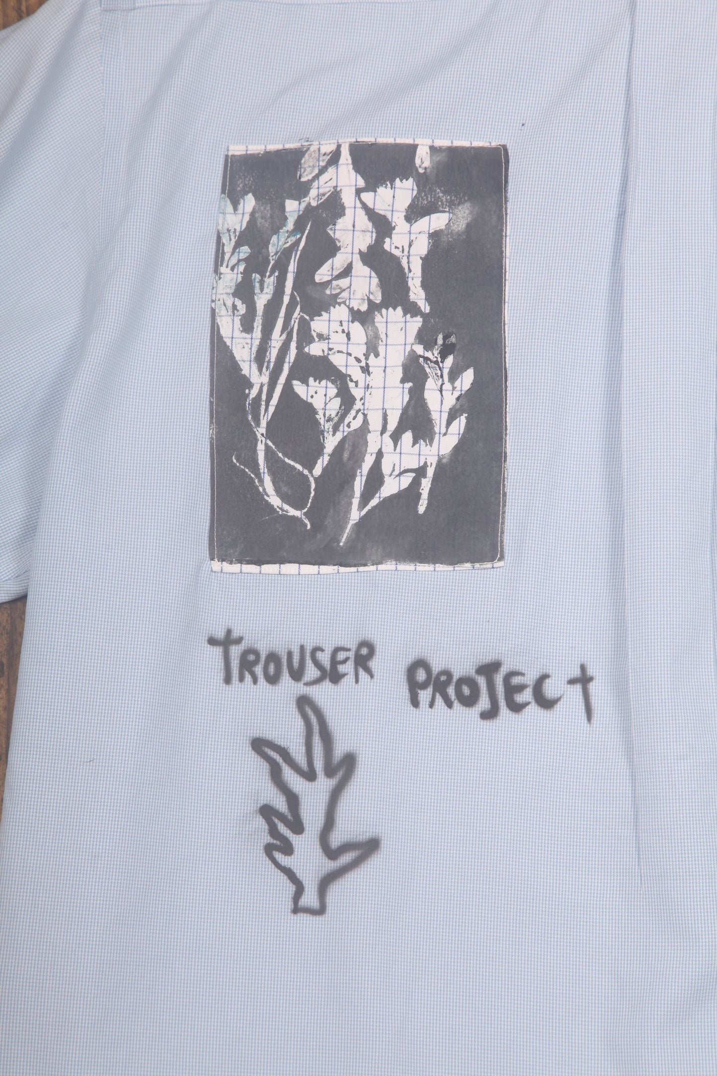 Vintage Shirt Upcycled Design (L)