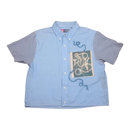 Vintage Shirt Upcycled Design (M)