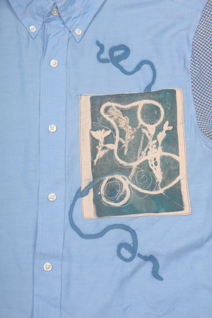 Vintage Shirt Upcycled Design (M)