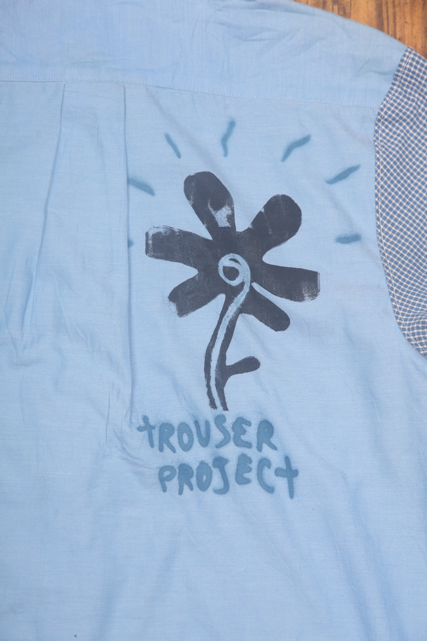 Vintage Shirt Upcycled Design (M)