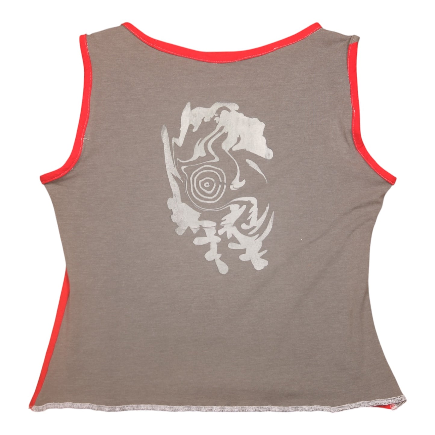 Reworked Screenprint Vest Top (UK10/12)