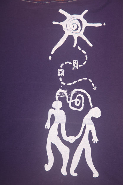 Reworked Screenprint Vest Top (UK12/14)
