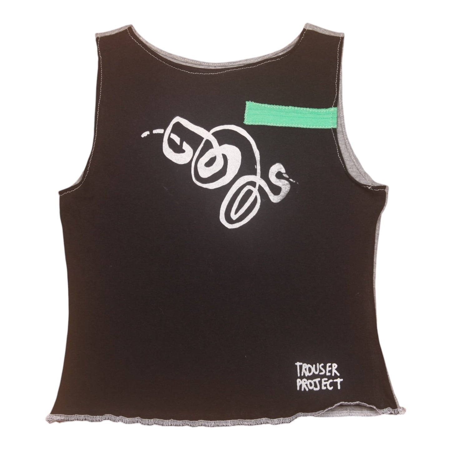 Reworked Screenprint Vest Top (UK8/10)