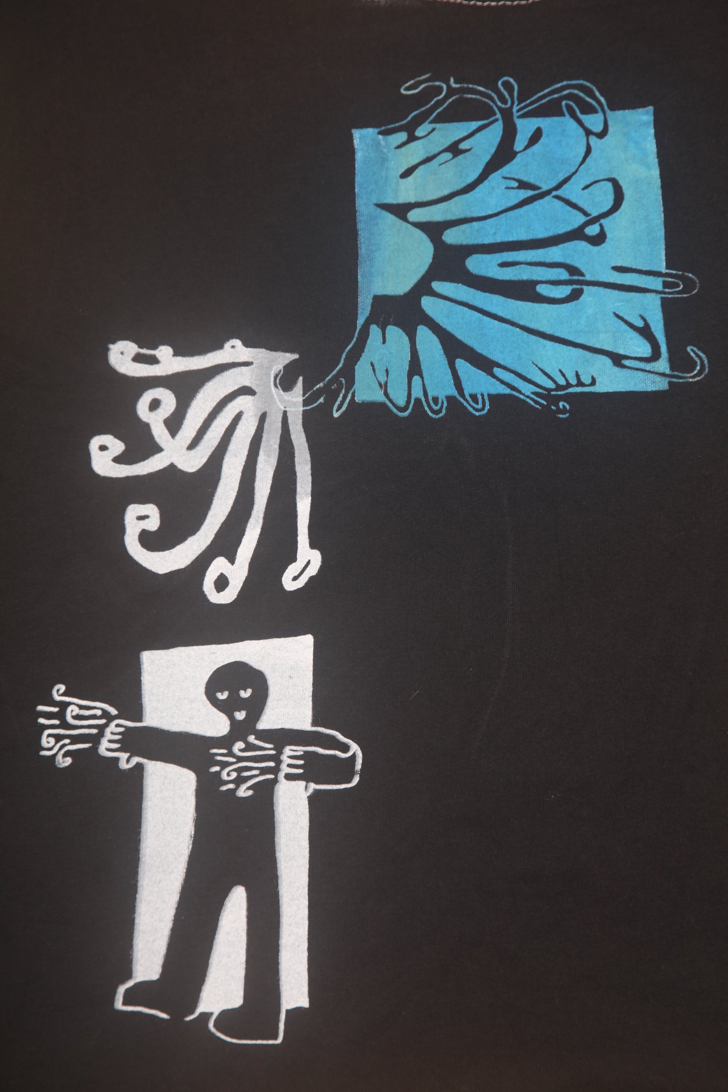 Reworked Screenprint Vest Top (UK10/12)