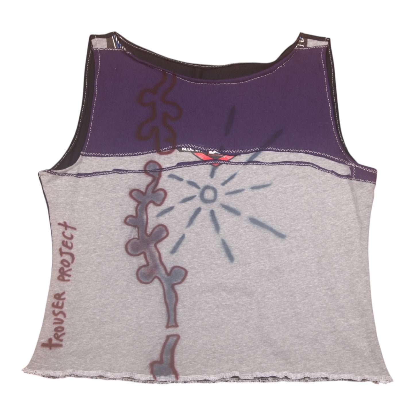Reworked Screenprint Vest Top (UK14/16)