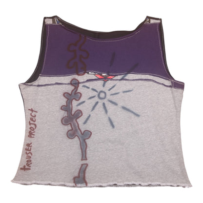 Reworked Screenprint Vest Top (UK14/16)