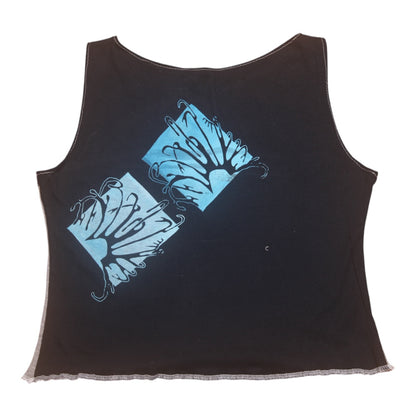 Reworked Screenprint Vest Top (UK14/16)