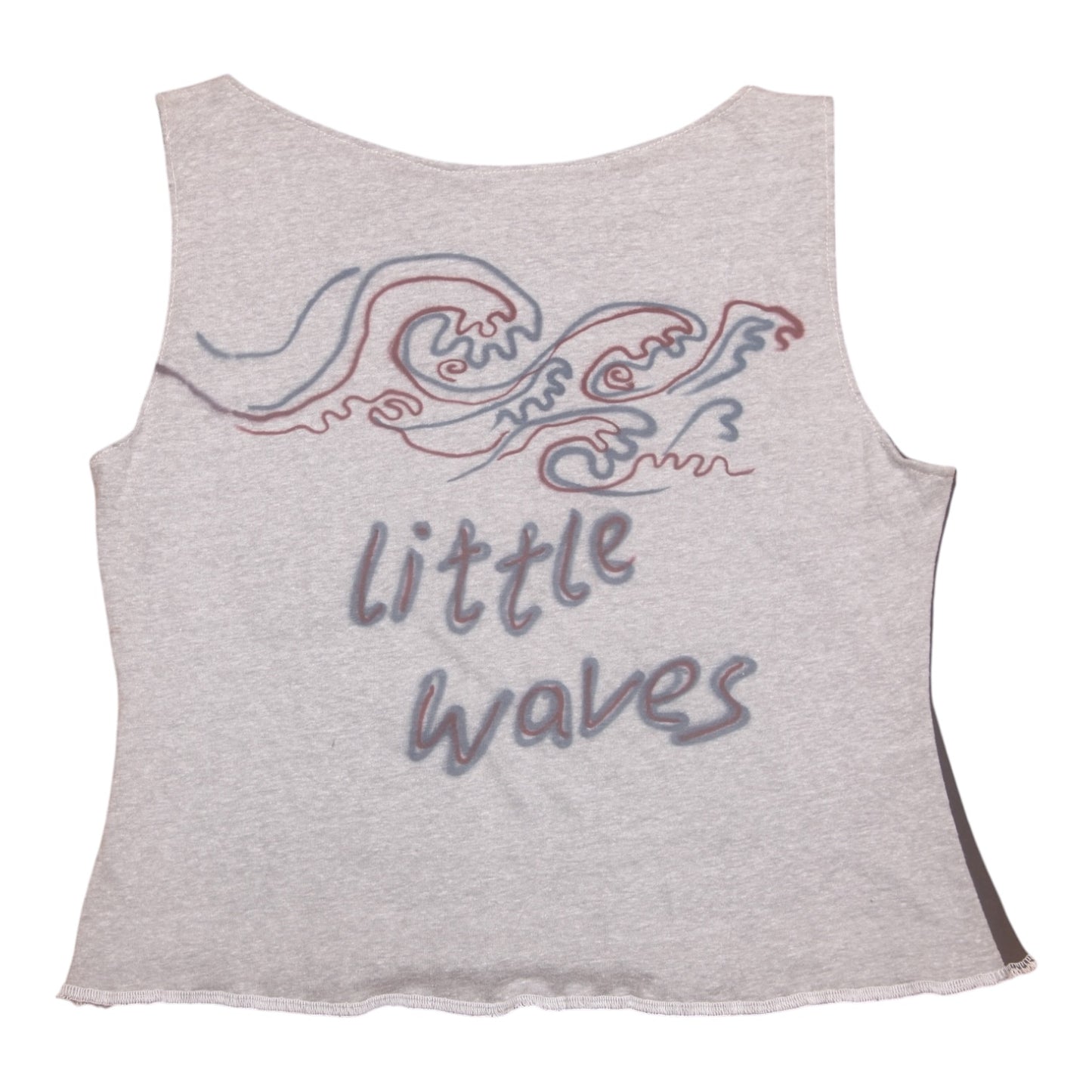 Reworked Screenprint Vest Top (UK12/14)