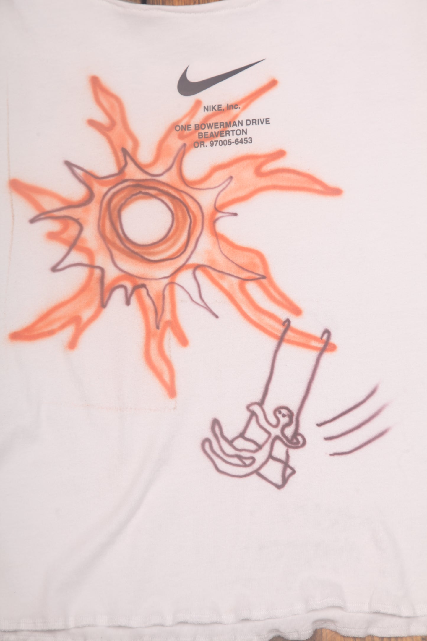 Reworked Screenprint Vest Top (UK12/14)