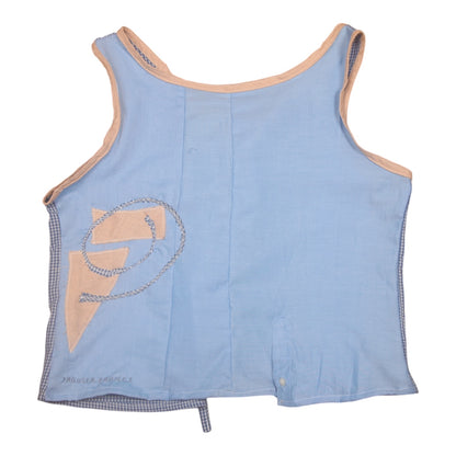 Reversible Tie Up Waiscoat Top (UK8-14)