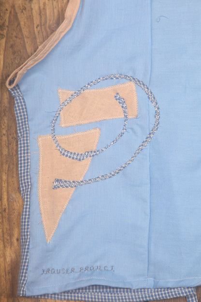 Reversible Tie Up Waiscoat Top (UK8-14)