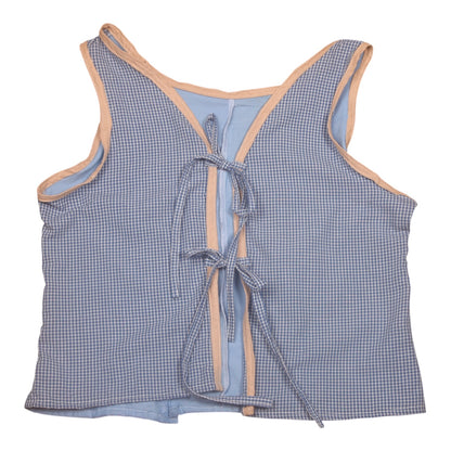 Reversible Tie Up Waiscoat Top (UK8-14)