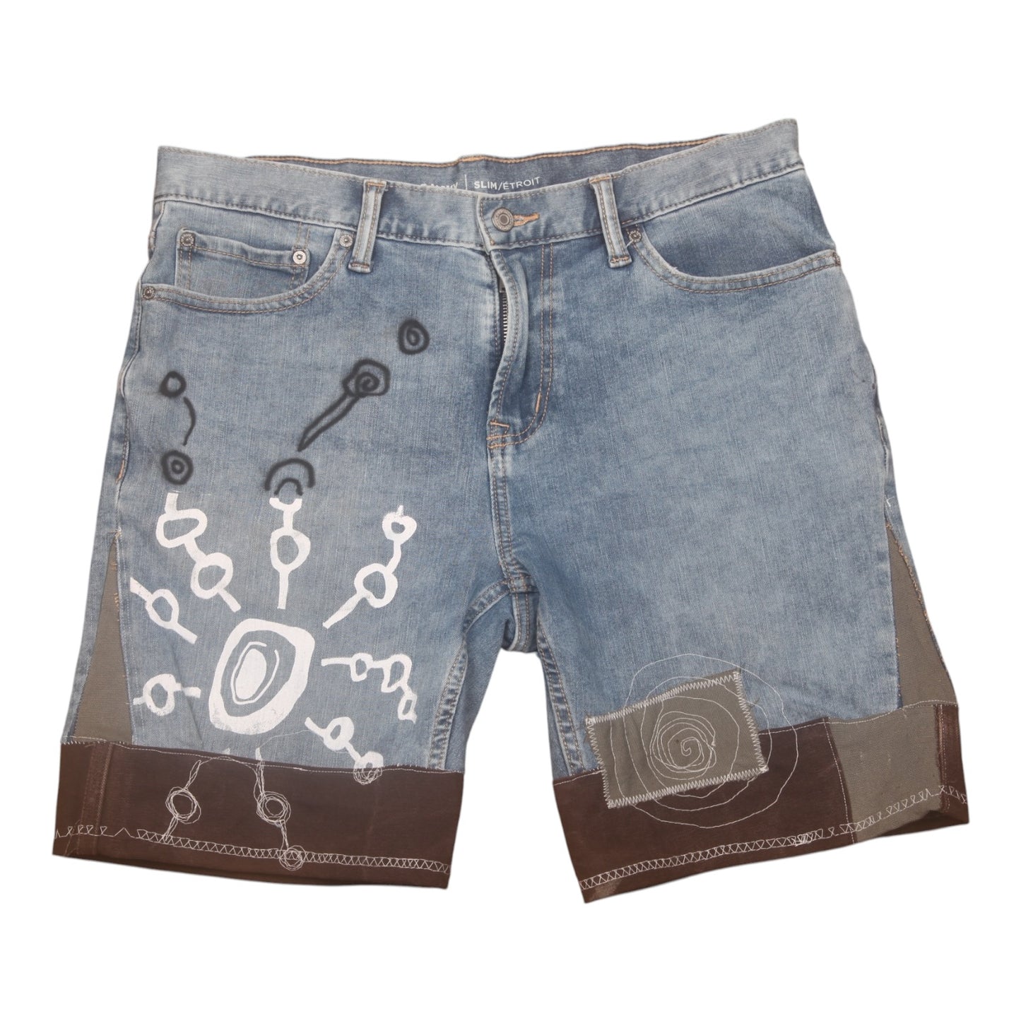 Upcycled Vintage Shorts (W34)