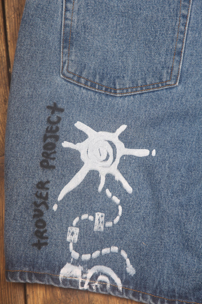 Upcycled Vintage Shorts (W40)