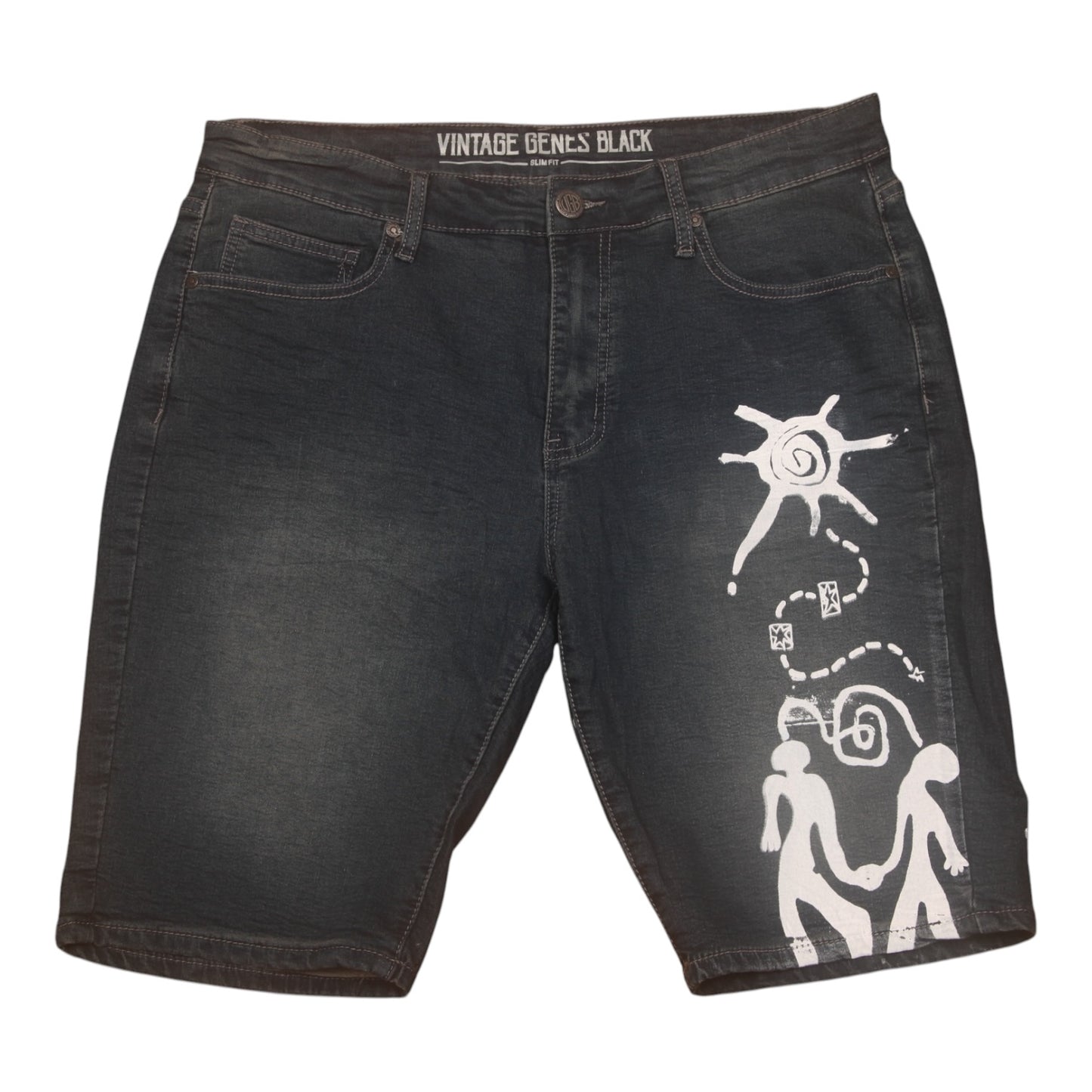 Upcycled Vintage Shorts (W34)