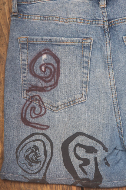 Upcycled Vintage Shorts (W32)