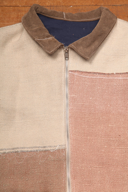 Linen Patchwork Jacket (M)
