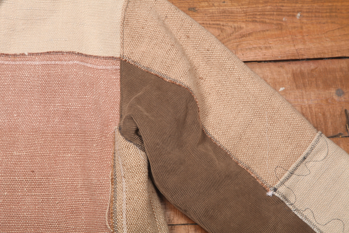 Linen Patchwork Jacket (M)