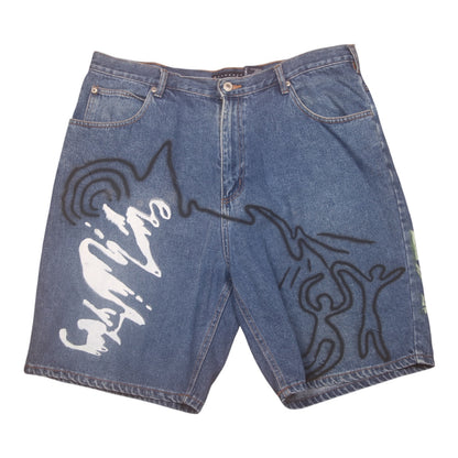 Upcycled Vintage Shorts (W38)