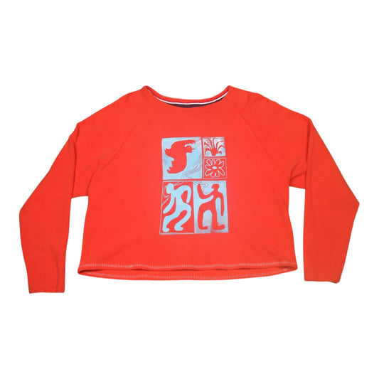 Upcycled Orange Jumper (L)