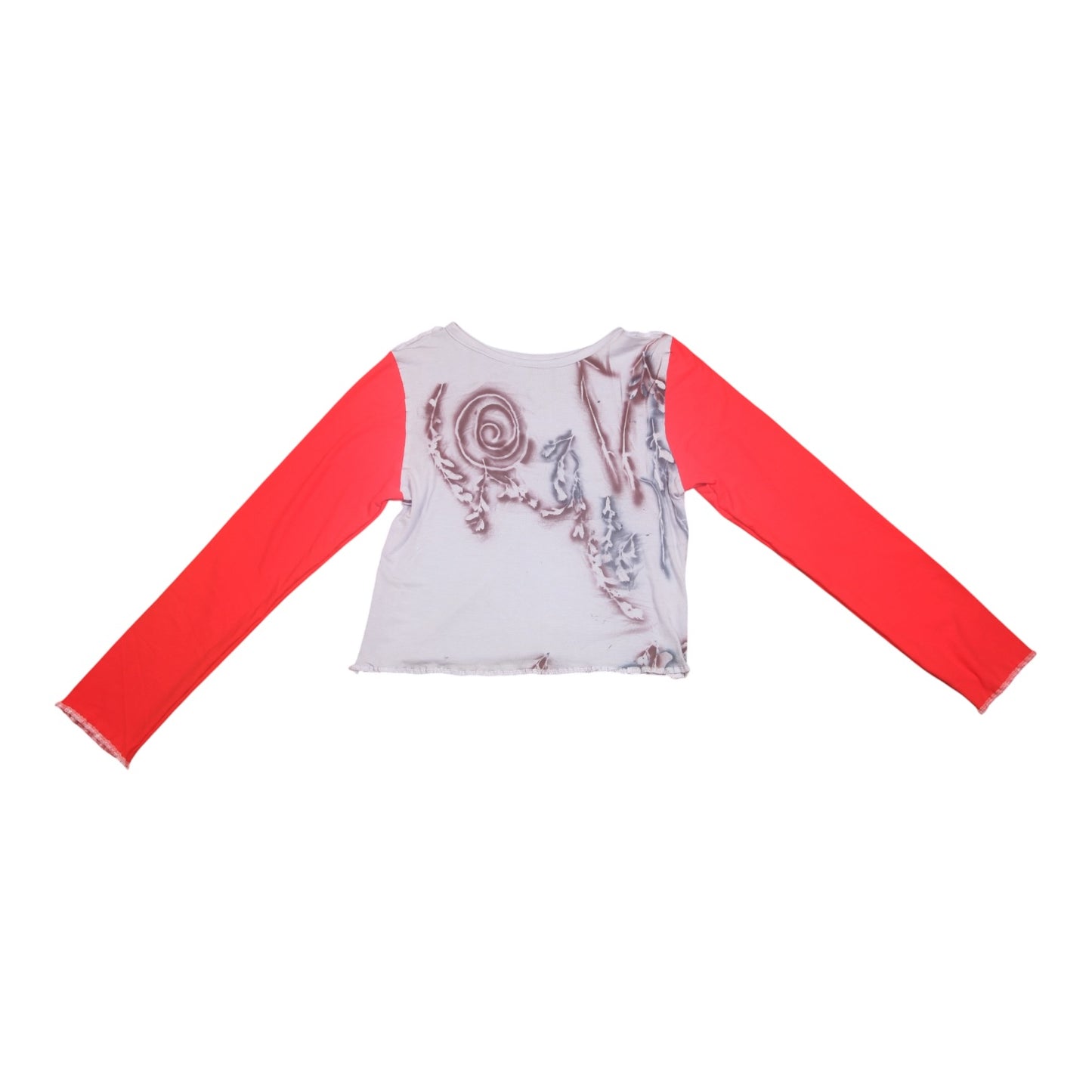 Long Sleeve Screenprint Fitted Tee (UK10/12)
