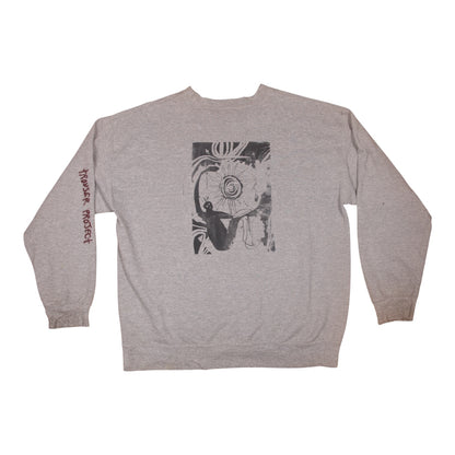 Upcycled Grey Pullover Jumper (XL)