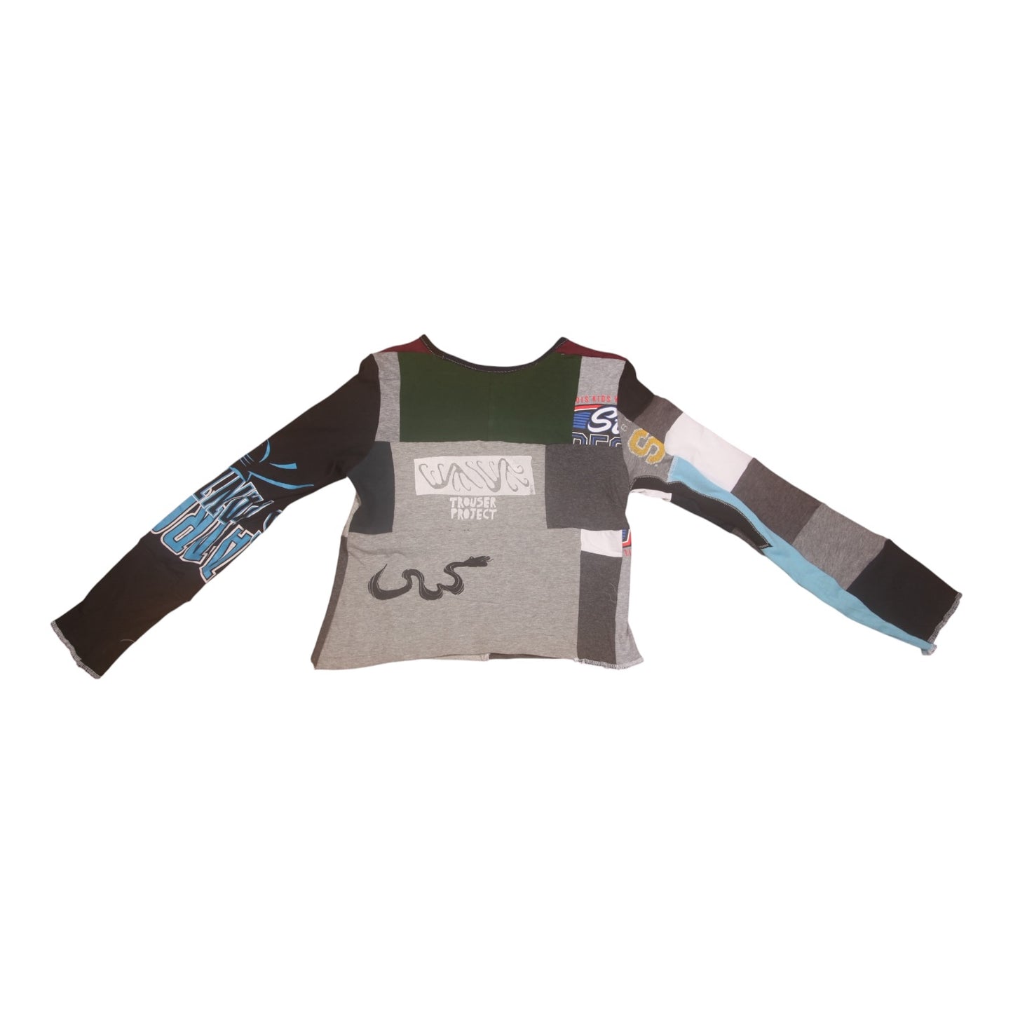Long Sleeve Screenprint Fitted Tee (UK10/12)