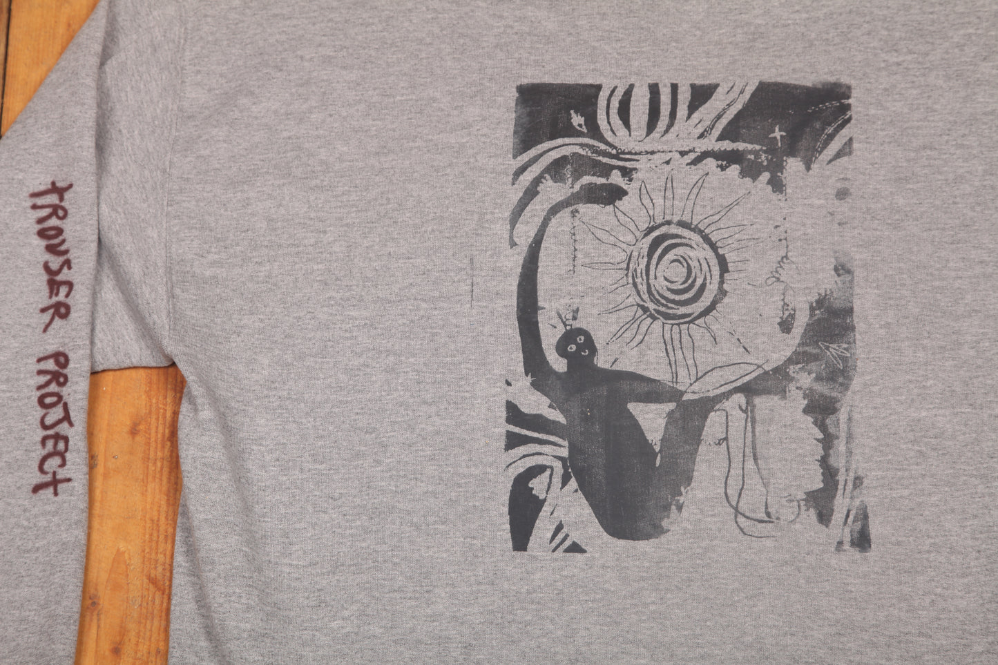 Upcycled Grey Pullover Jumper (XL)