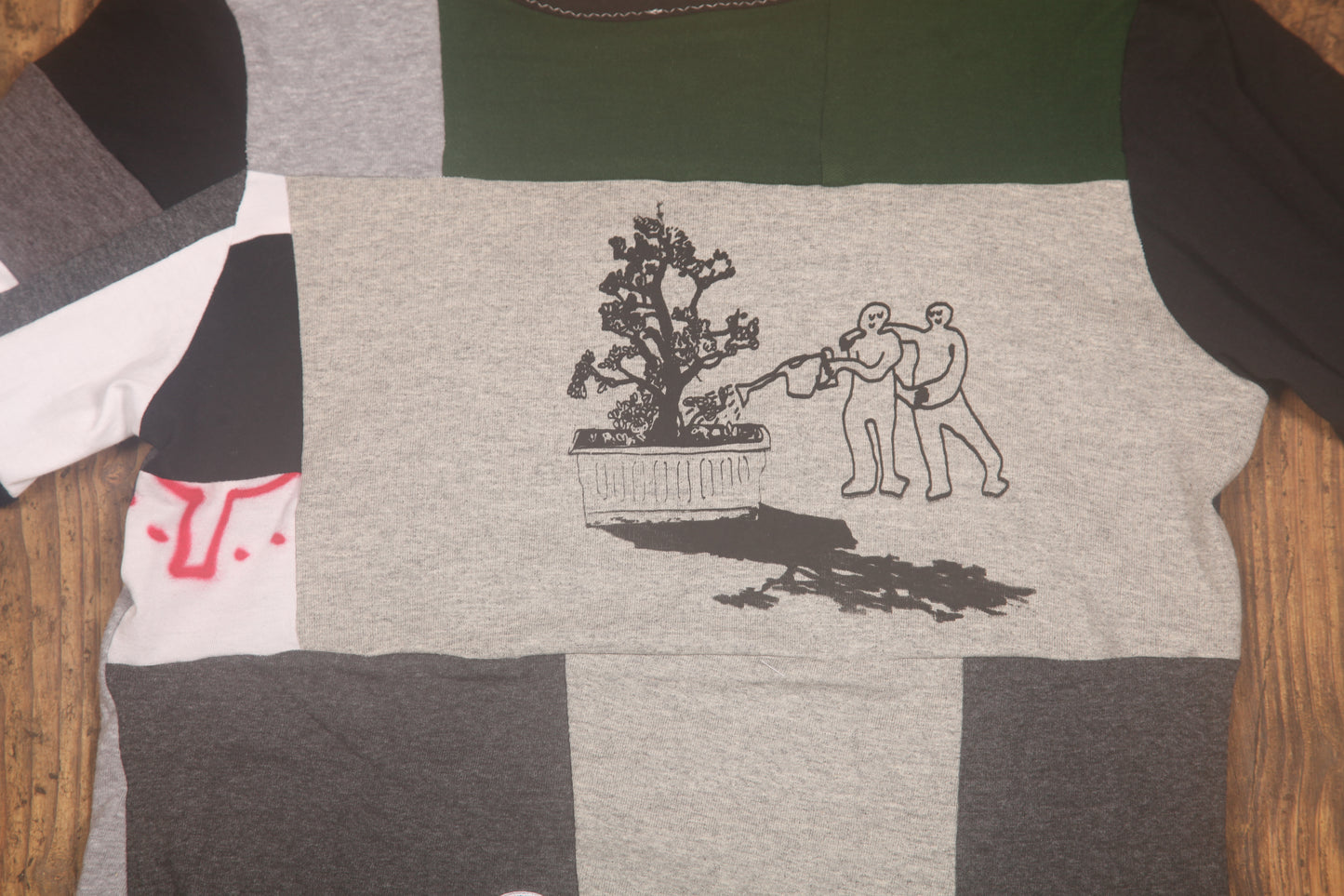 Long Sleeve Screenprint Fitted Tee (UK10/12)