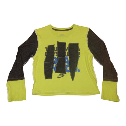 Reworked Patchwork Long Sleeve Top (UK12)