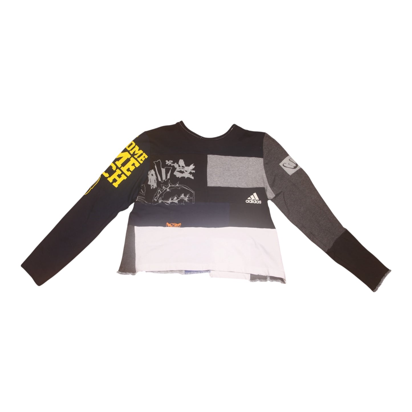 Long Sleeve Screenprint Fitted Tee (UK16/18)