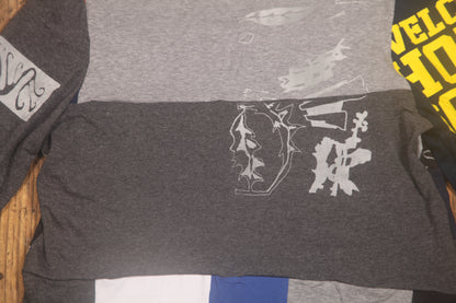 Long Sleeve Screenprint Fitted Tee (UK16/18)
