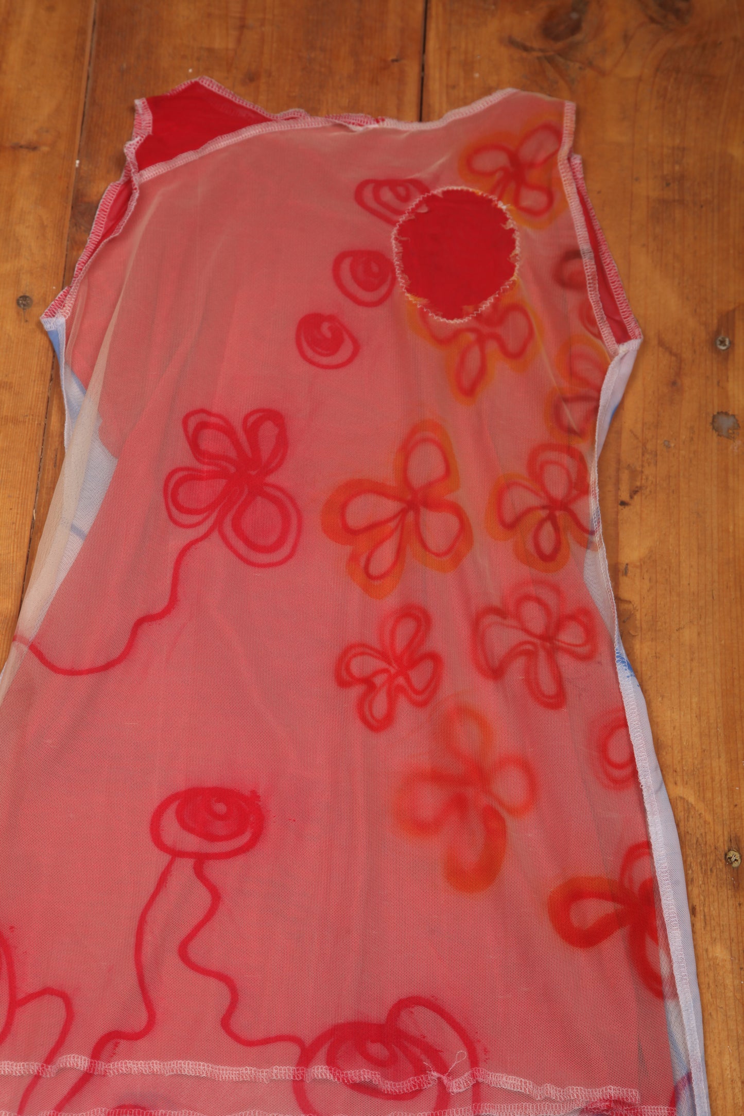 Midi Mesh Dress (UK10)