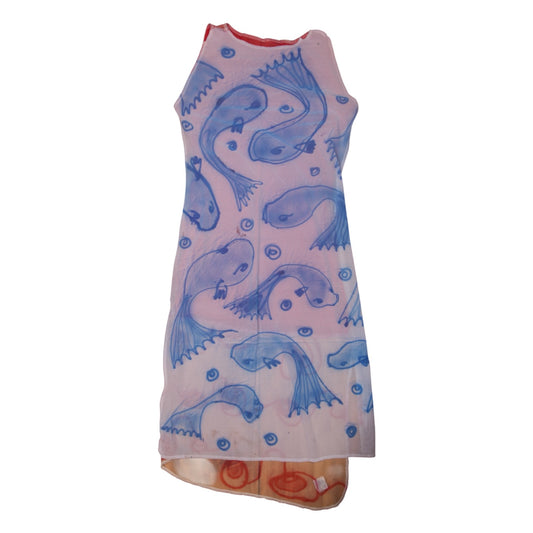 Midi Mesh Dress (UK10)