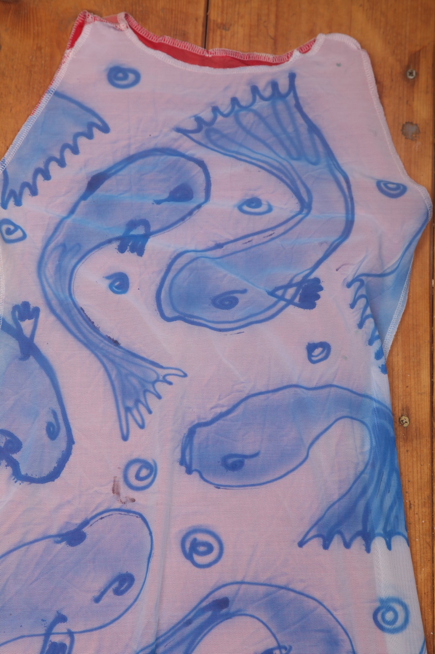 Midi Mesh Dress (UK10)