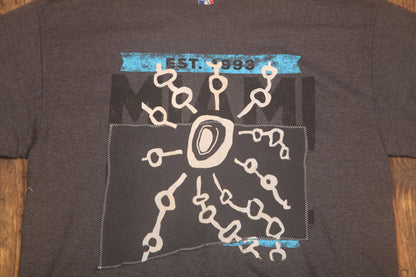 Upcycled Illustrated Screenprint T-shirt (M)